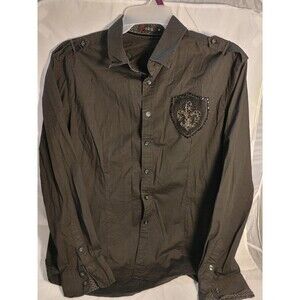 Men’s Toku Button Down Shirt-Size XL